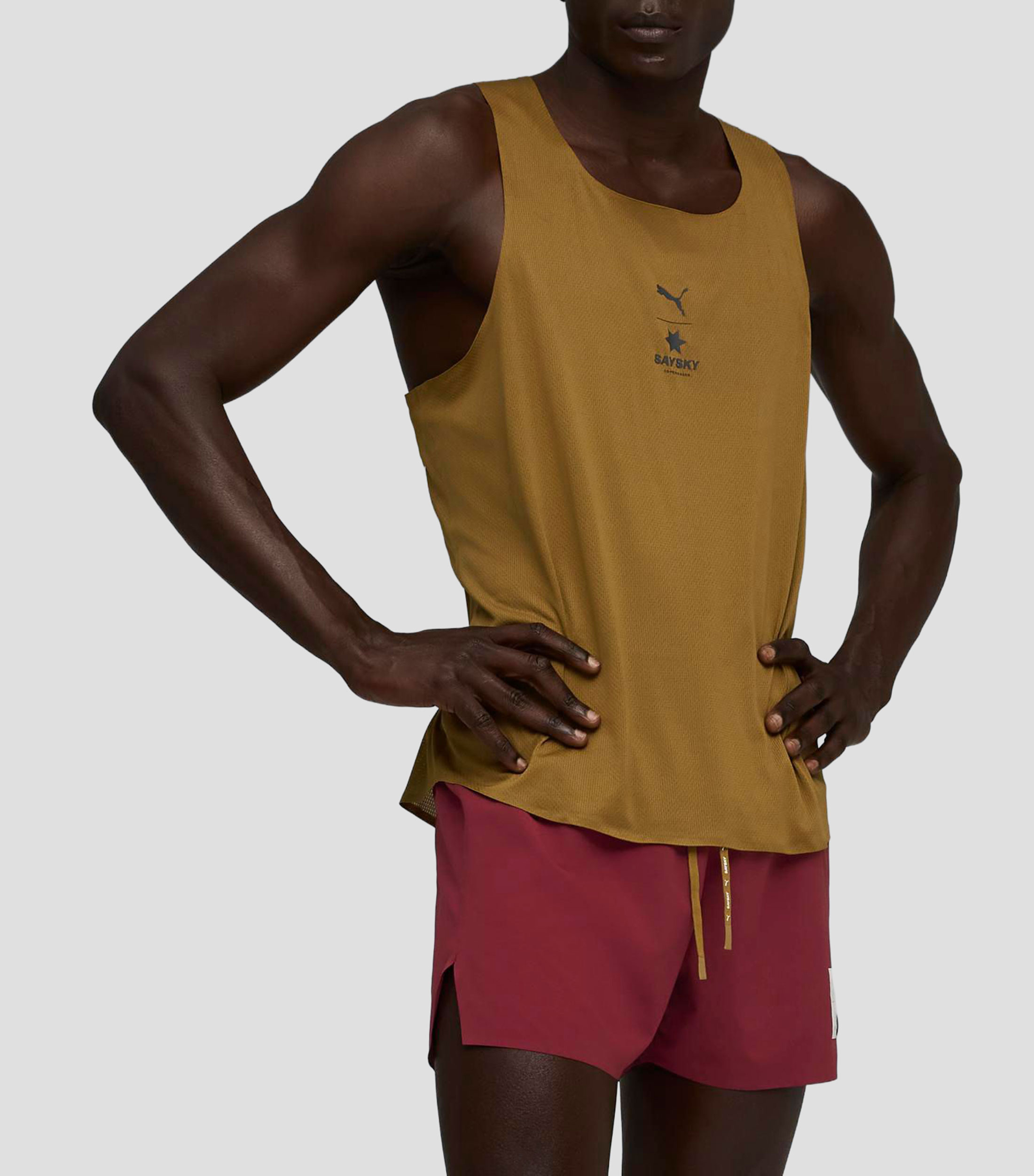 Playera para correr Hombre